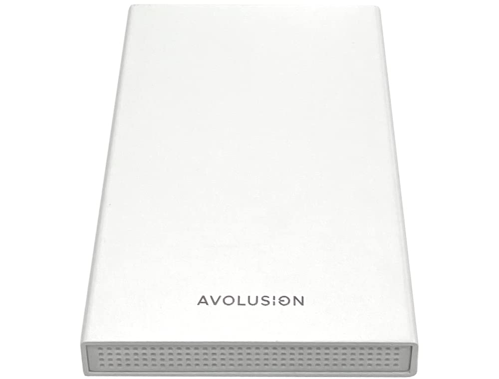 2TB USB 3.0 Portable External Gaming Hard Drive White H8018