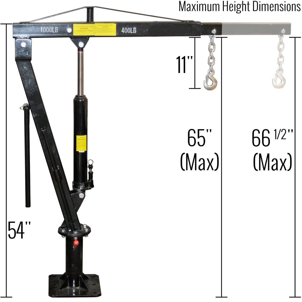 3 Ton Truck Bed Hoist Jib Crane R159031