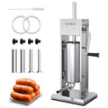 Manual Sausage Stuffer, 11Lbs/5L Meat Stuffer, 4 Stuffing Tubes K5175