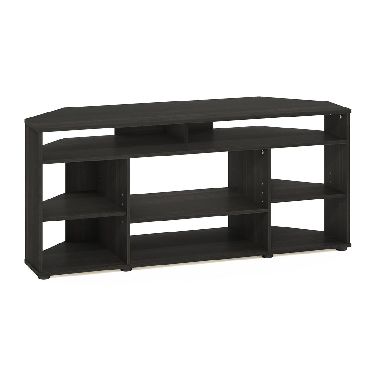 Corner TV Stand up to 55 Inch Espresso Finish Z488
