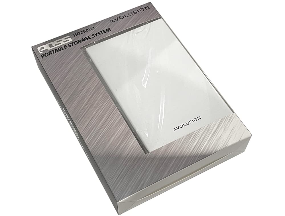 2TB USB 3.0 Portable External Gaming Hard Drive White H8018