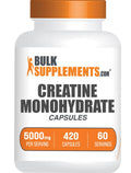Micronized Creatine Monohydrate Capsules Gluten Free 5000mg 420 Count R5306