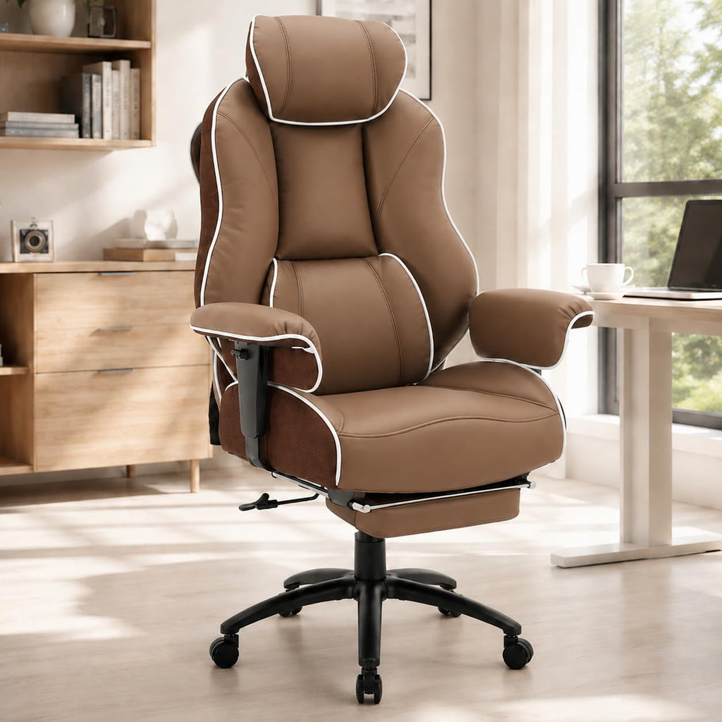 Big and Tall Office Chair with Lumbar Support W19272