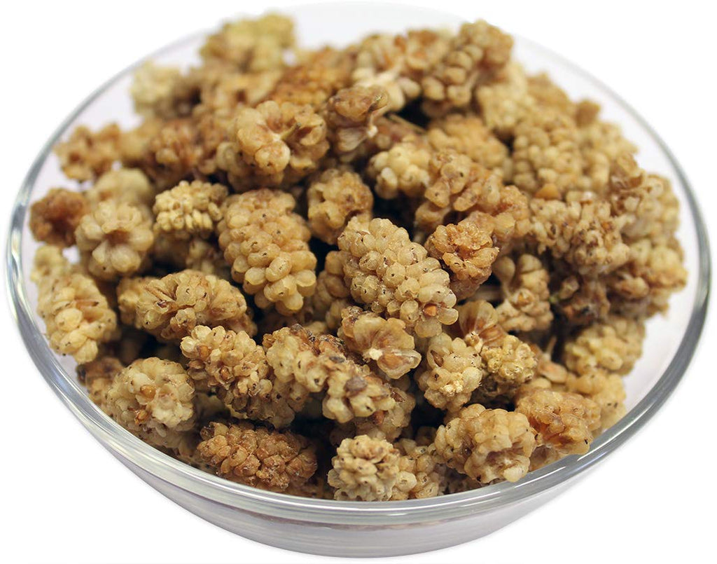 Organic Soft Dried White Mulberries 4 Ounce W465357
