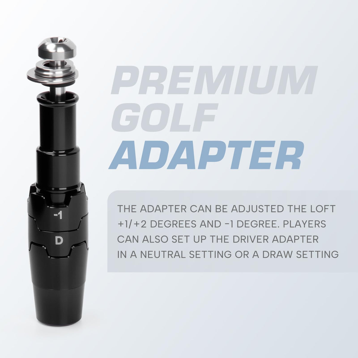 .335 Golf Adapter Sleeve Shaft W444