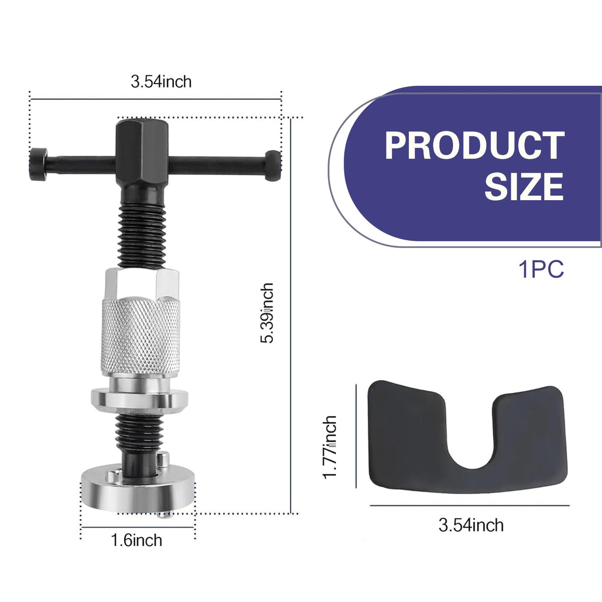 Disc Brake Caliper Tool Set with 2 Adapters S7849