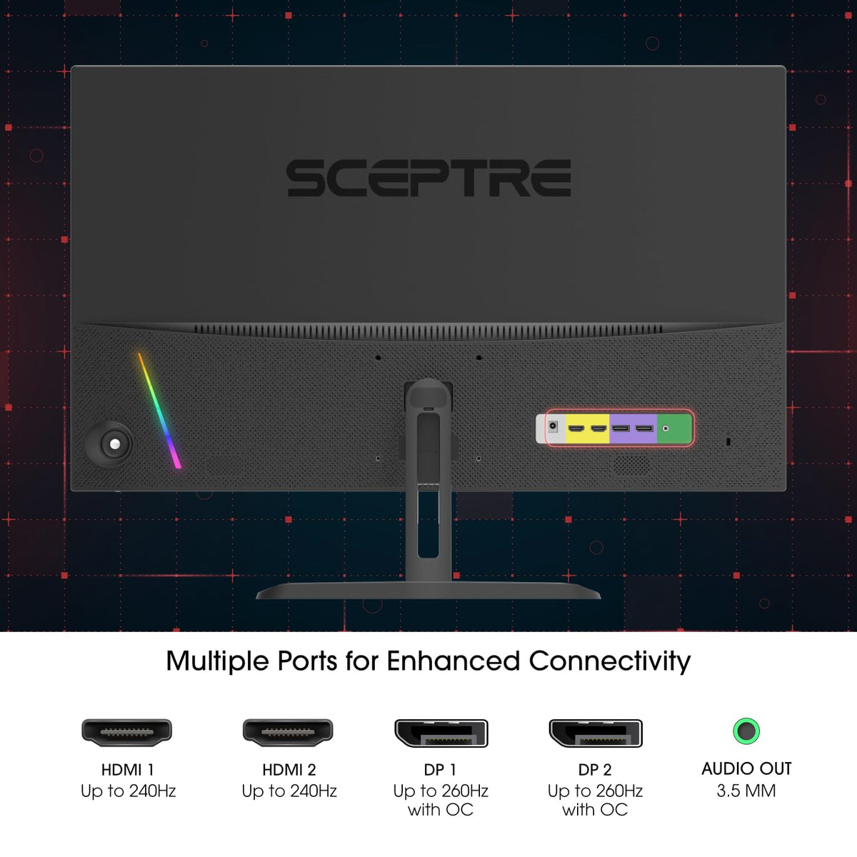 Curved 32-Inch 1080p 240Hz 1ms Gaming Monitor R91743
