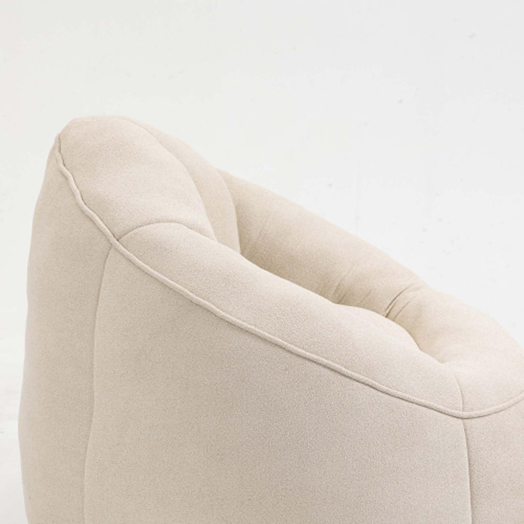 Memory Foam Bean Bag Chair with Footrest I3386