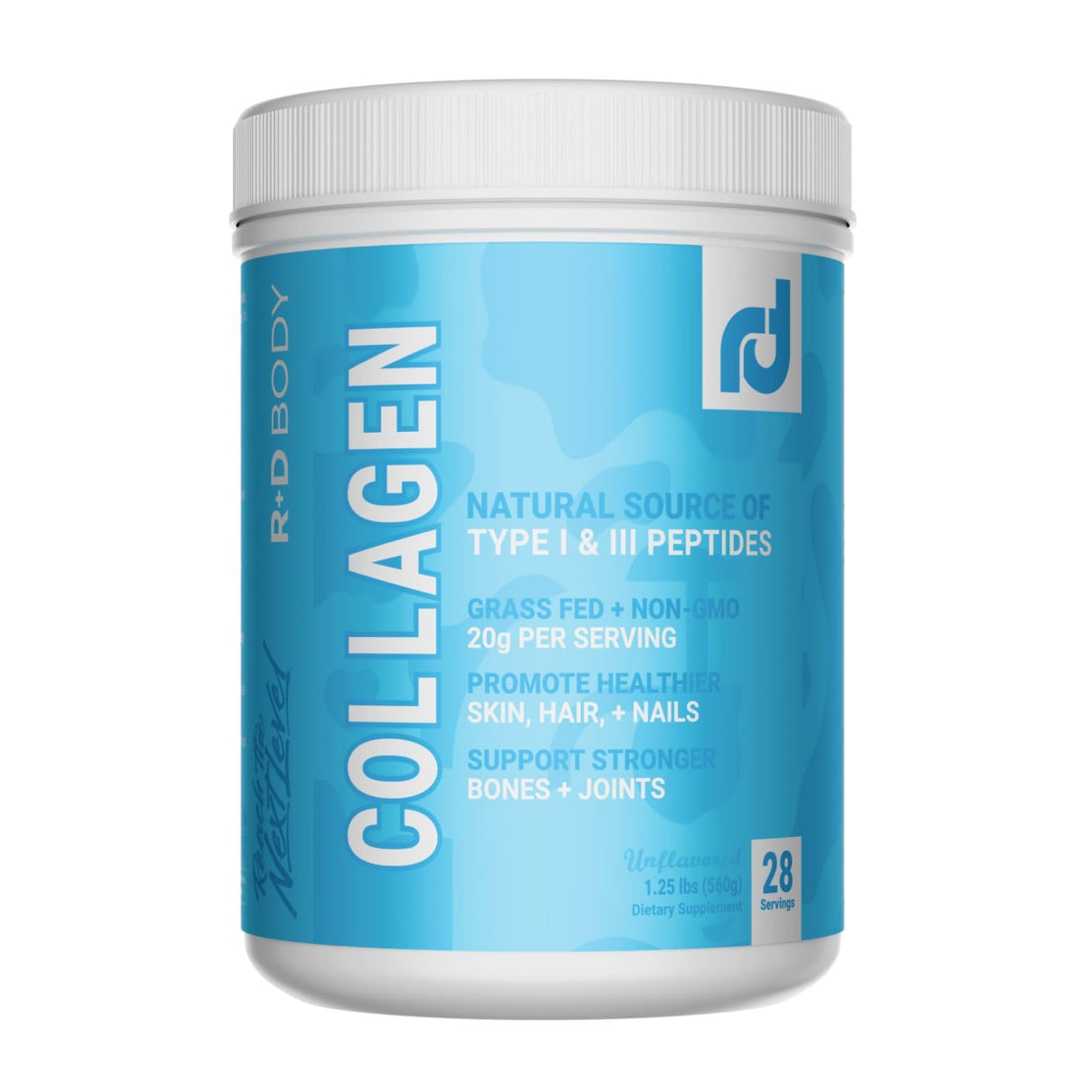 Hydrolyzed Collagen Peptides Powder Type I & III Unflavored 28 Servings N54584