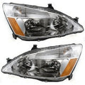 Headlight Set Left Right Clear Lens B19289