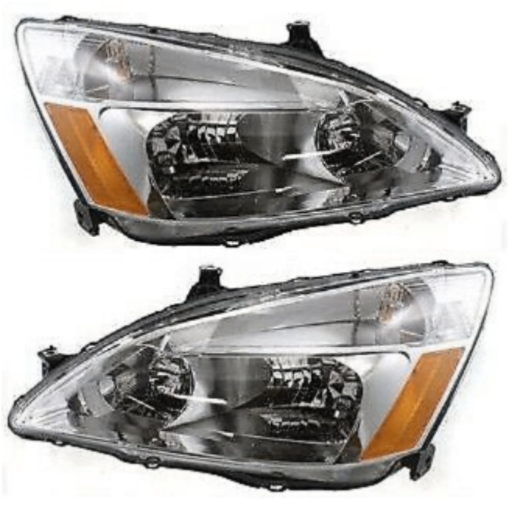 Headlight Set Left Right Clear Lens B19289