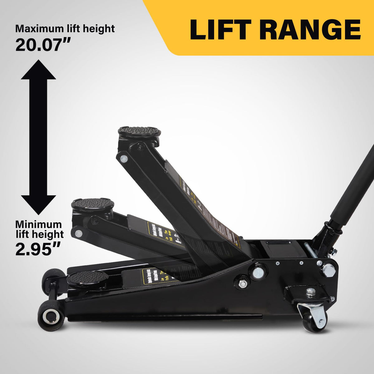 3 Ton Low Profile Steel Hydraulic Floor Jack C825597