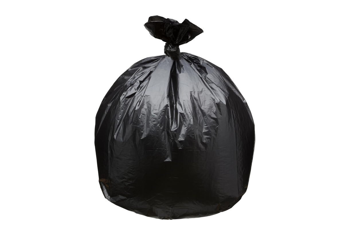 45 Gallon Black 1.5 Mil Trash Bags 100 Count X5269
