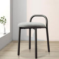 Grey 22in Stacking Metal Bar Stools C4255