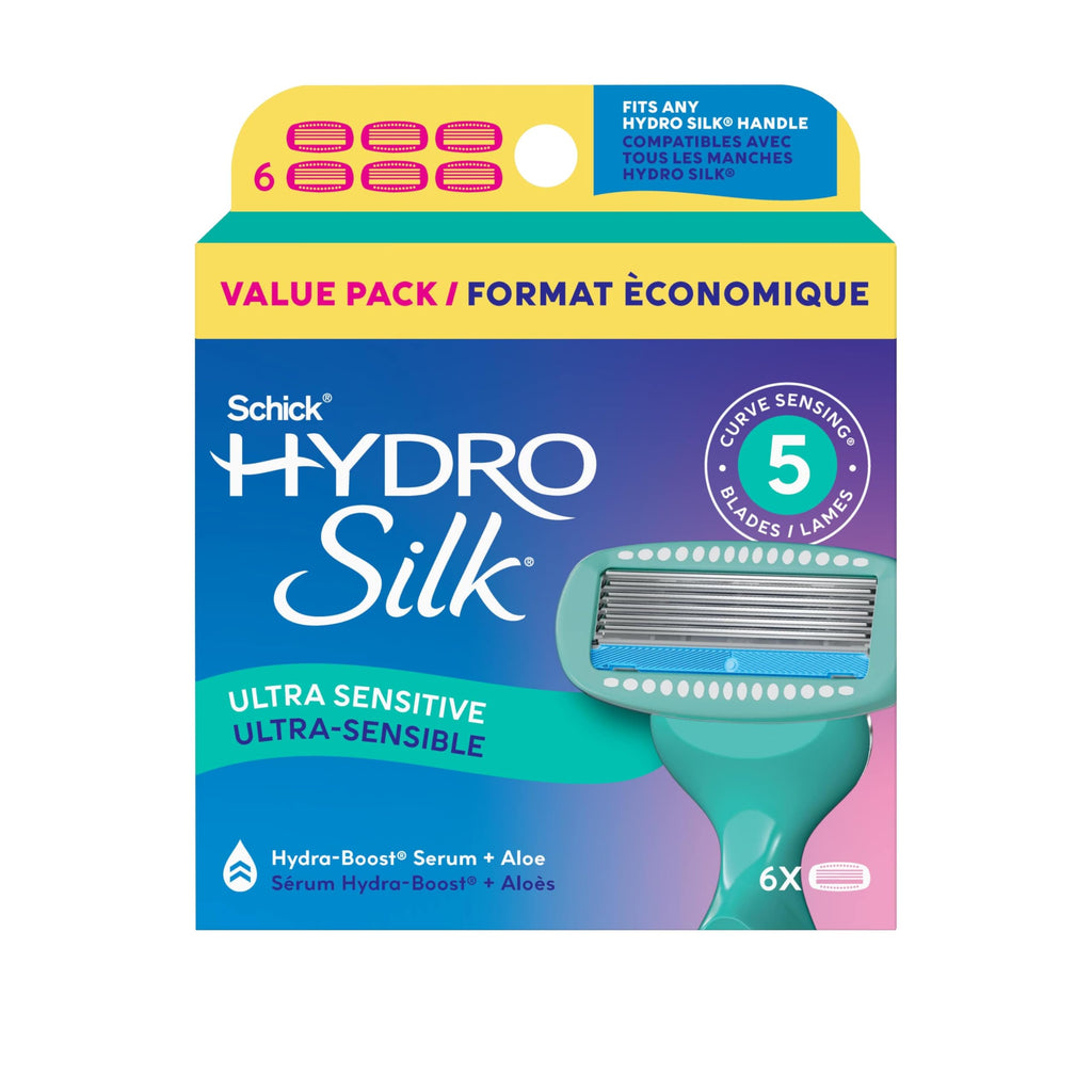 Sensitive Razor Blade Refills, 6 Count F1620