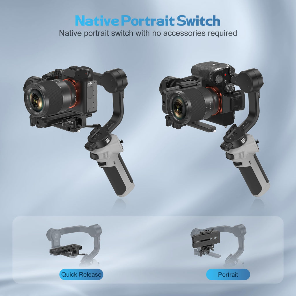 Lightweight 3-Axis Camera Gimbal Stabilizer N820882