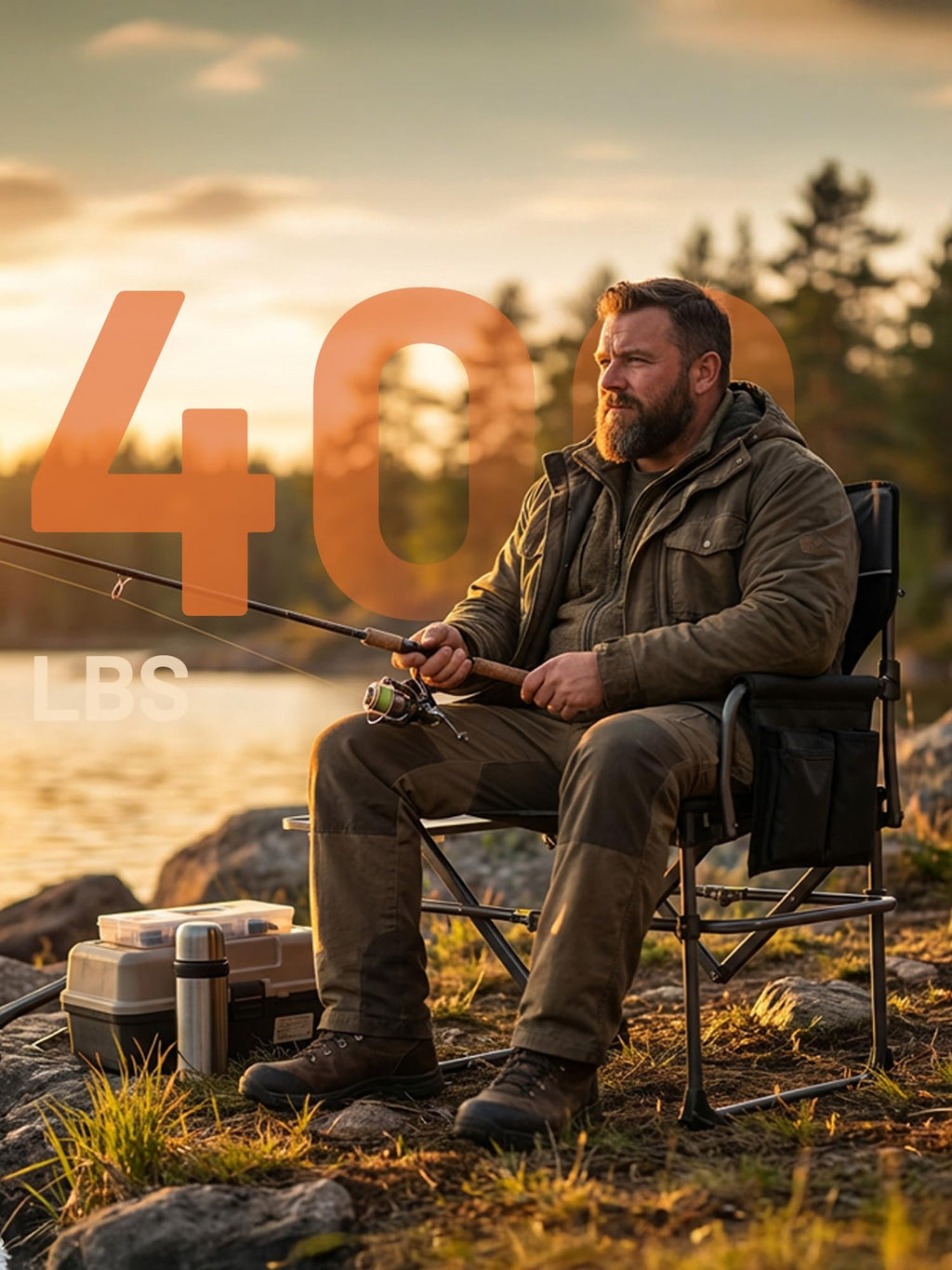 Heavy Duty Camping Chair Q491