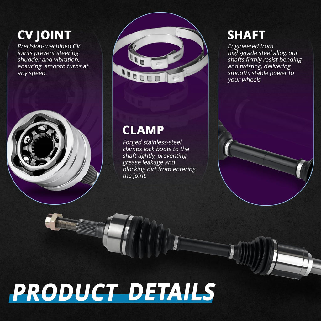 2.4L Front CV Axle Pair N347773