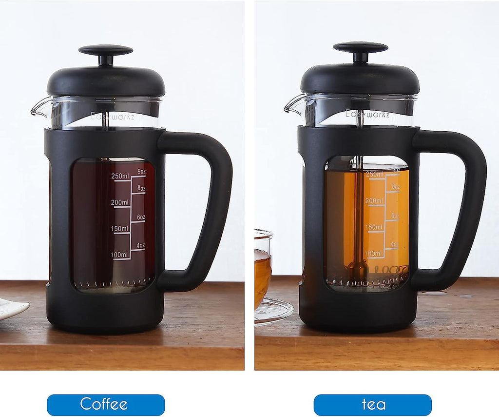 12 oz French Press with Manual Coffee Grinder V14602
