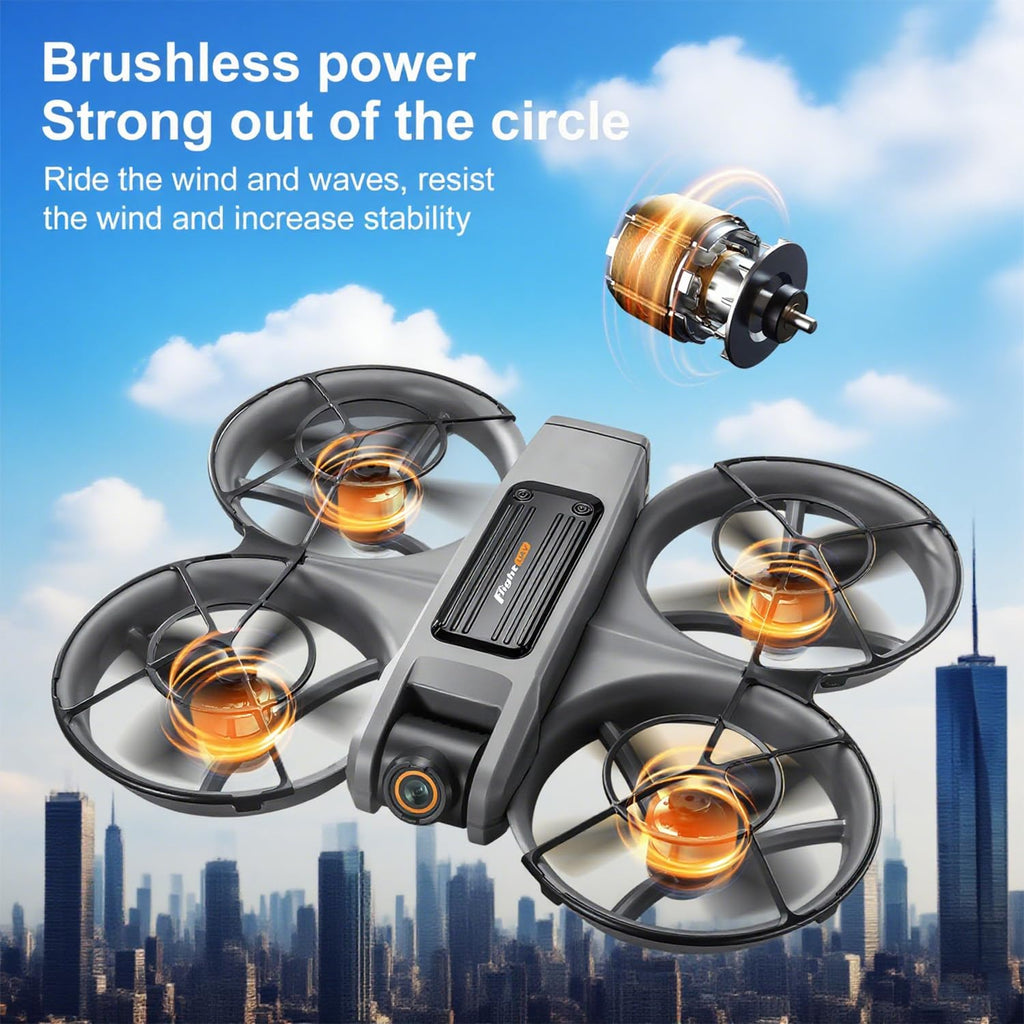 4.5-inch HD Screen Remote Control Drone with 2K Dual Cameras J511565