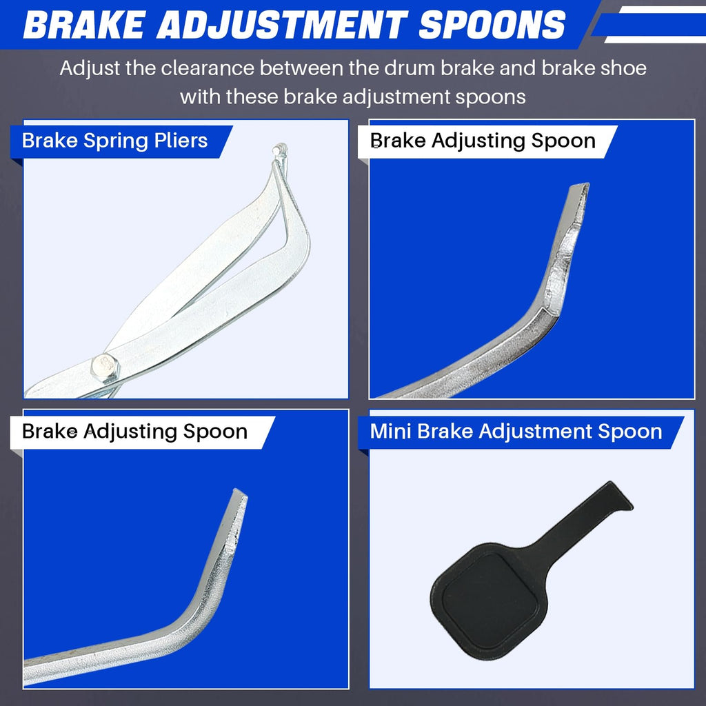 8 Pc Drum Brake Tool Kit J7871