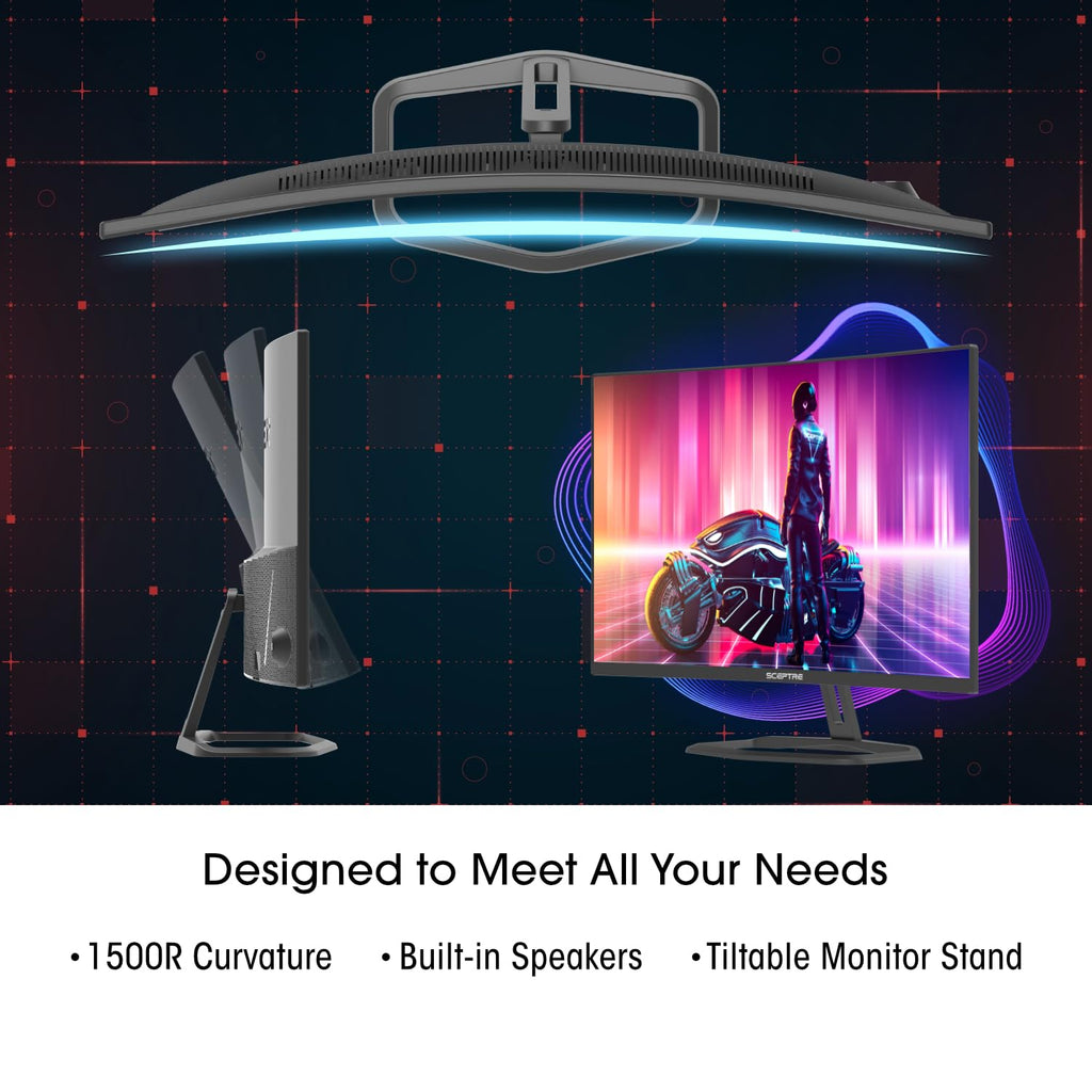Curved 32-Inch 1080p 240Hz 1ms Gaming Monitor R91743