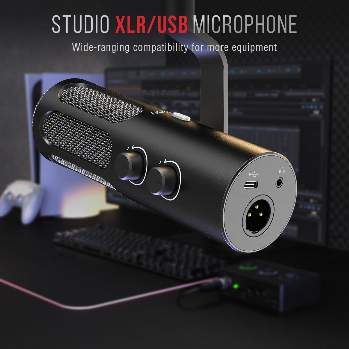 XLR USB Dynamic Microphone F560