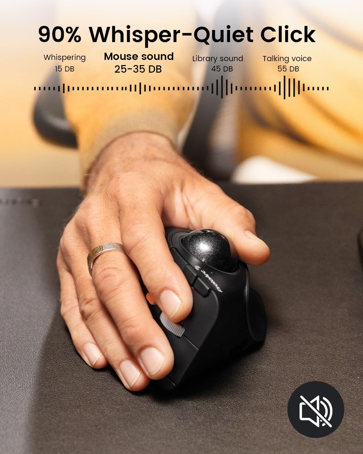 Wireless Vertical Trackball Mouse I786442