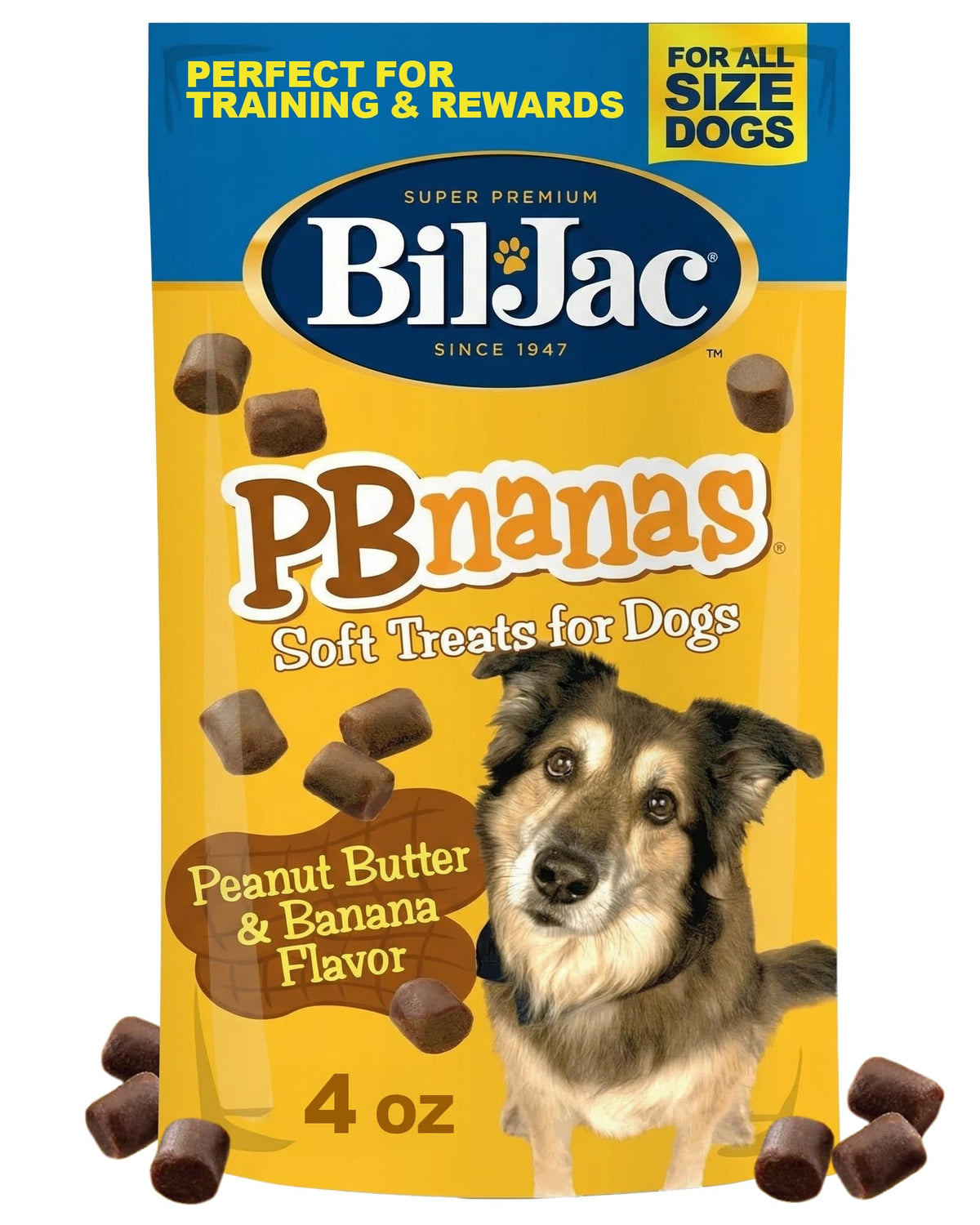 Soft Dog Treats with PB & Banana Flavor 4 oz D838616