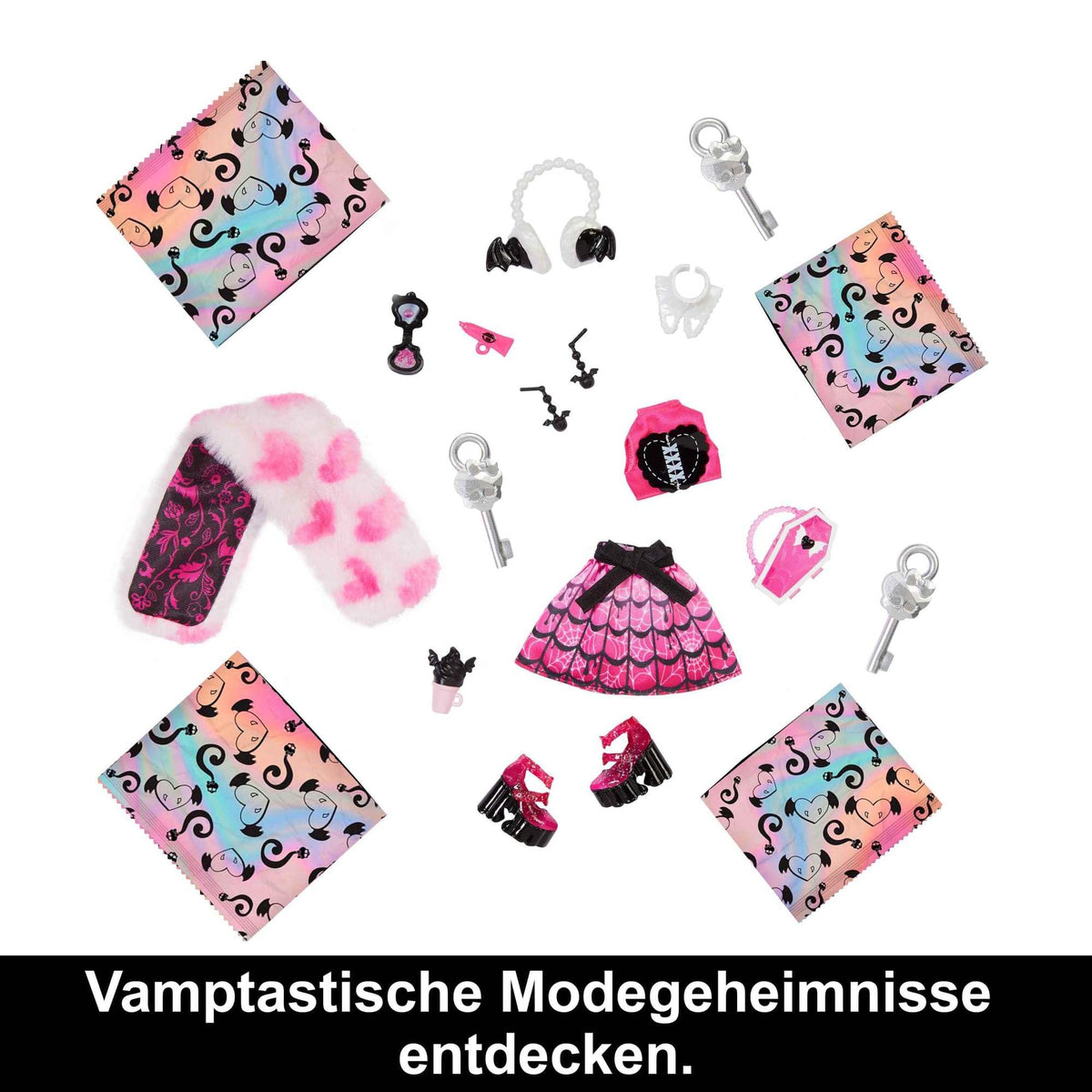 Doll and Fashion Set with 19+ Surprises T282054
