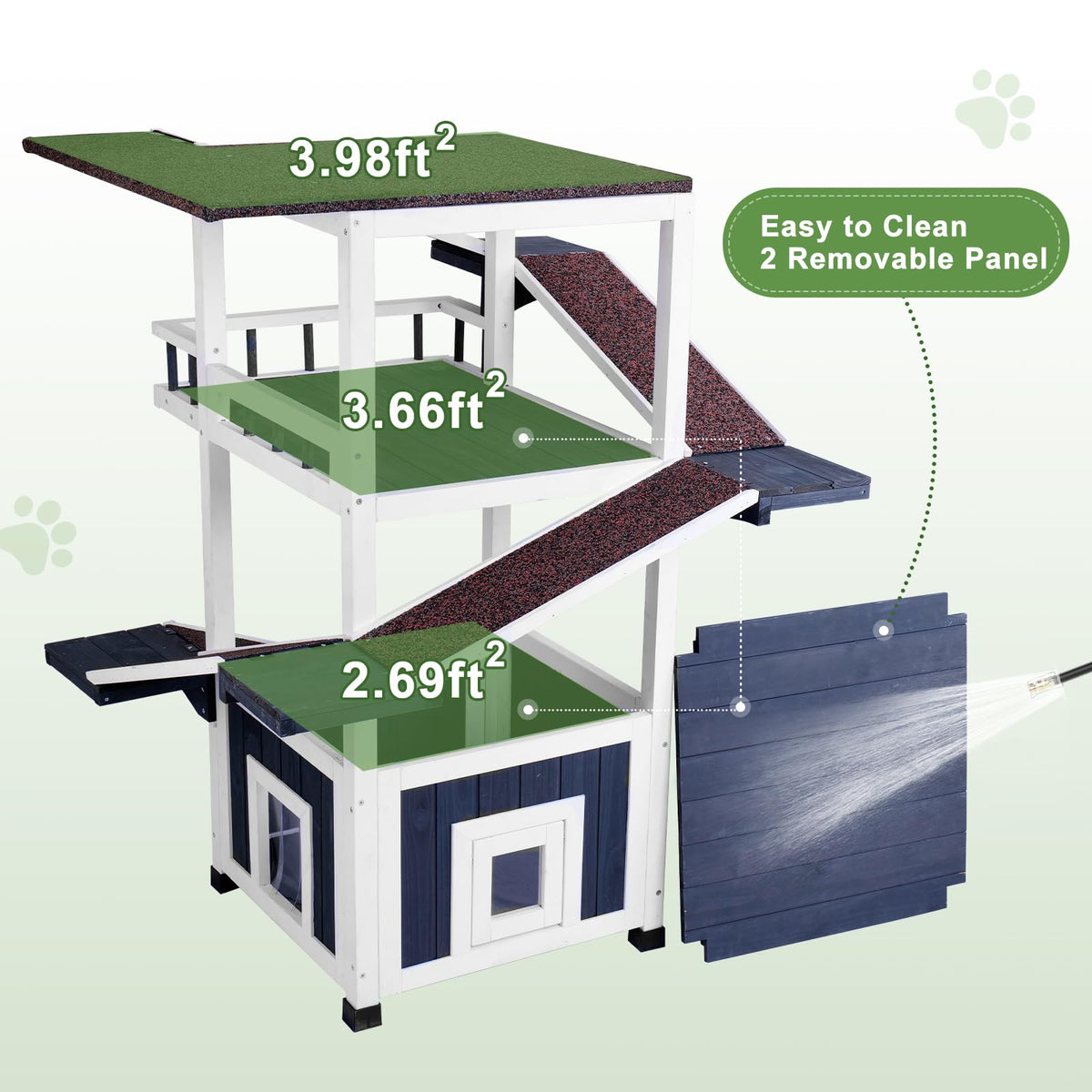Weatherproof Outdoor Cat Tree G204921