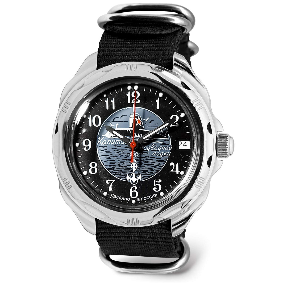 Black Blue Dial 40mm Mechanical Wrist Watch J340