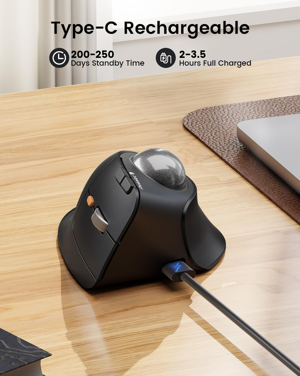Wireless Vertical Trackball Mouse I786442
