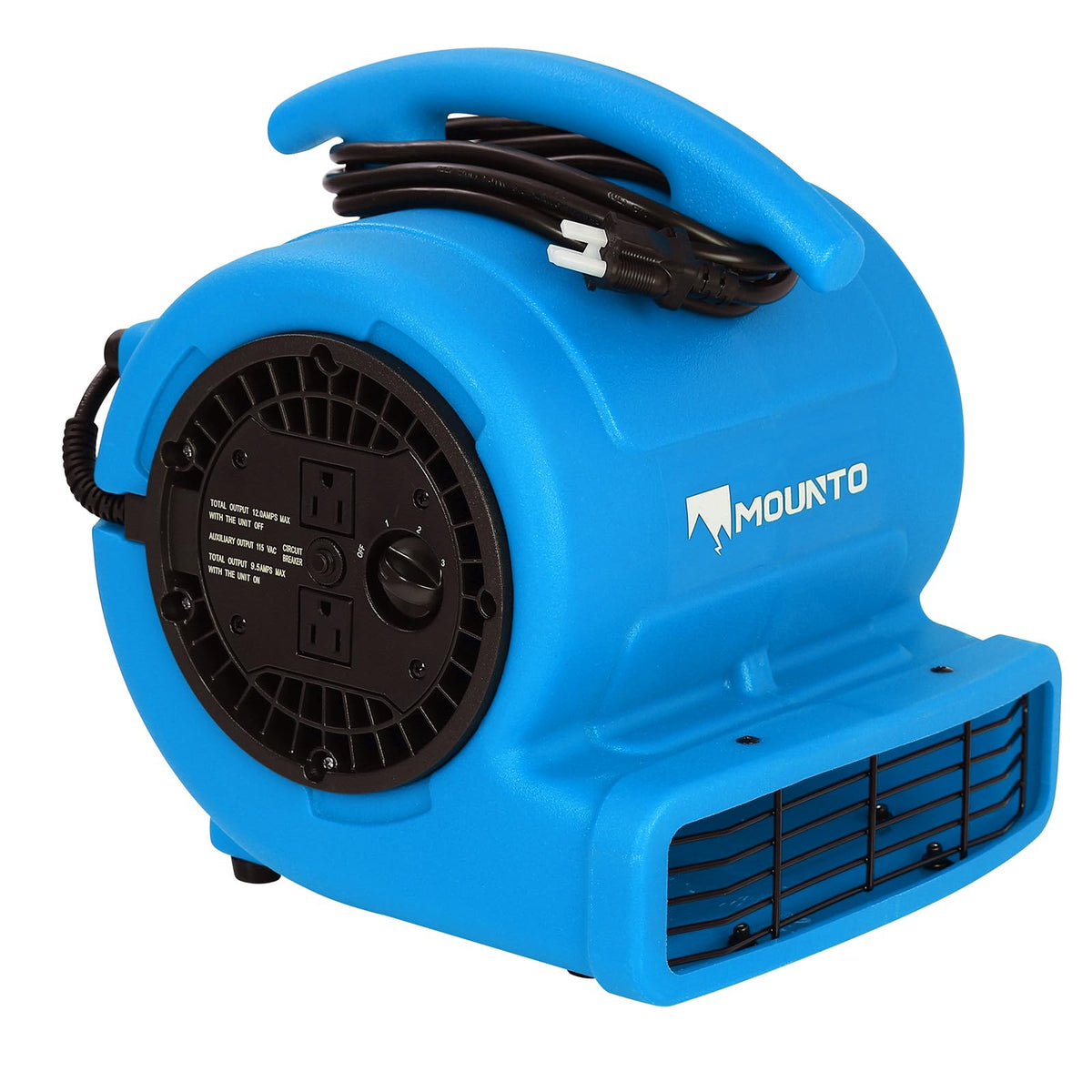 1/4hp 1000CFM 2 Speed Air Mover Floor Fan A887
