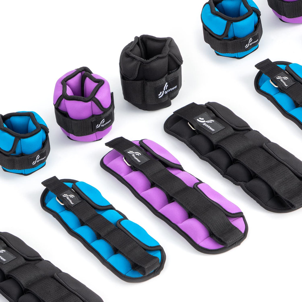 Adjustable Ankle Weights with Removable Weights A475