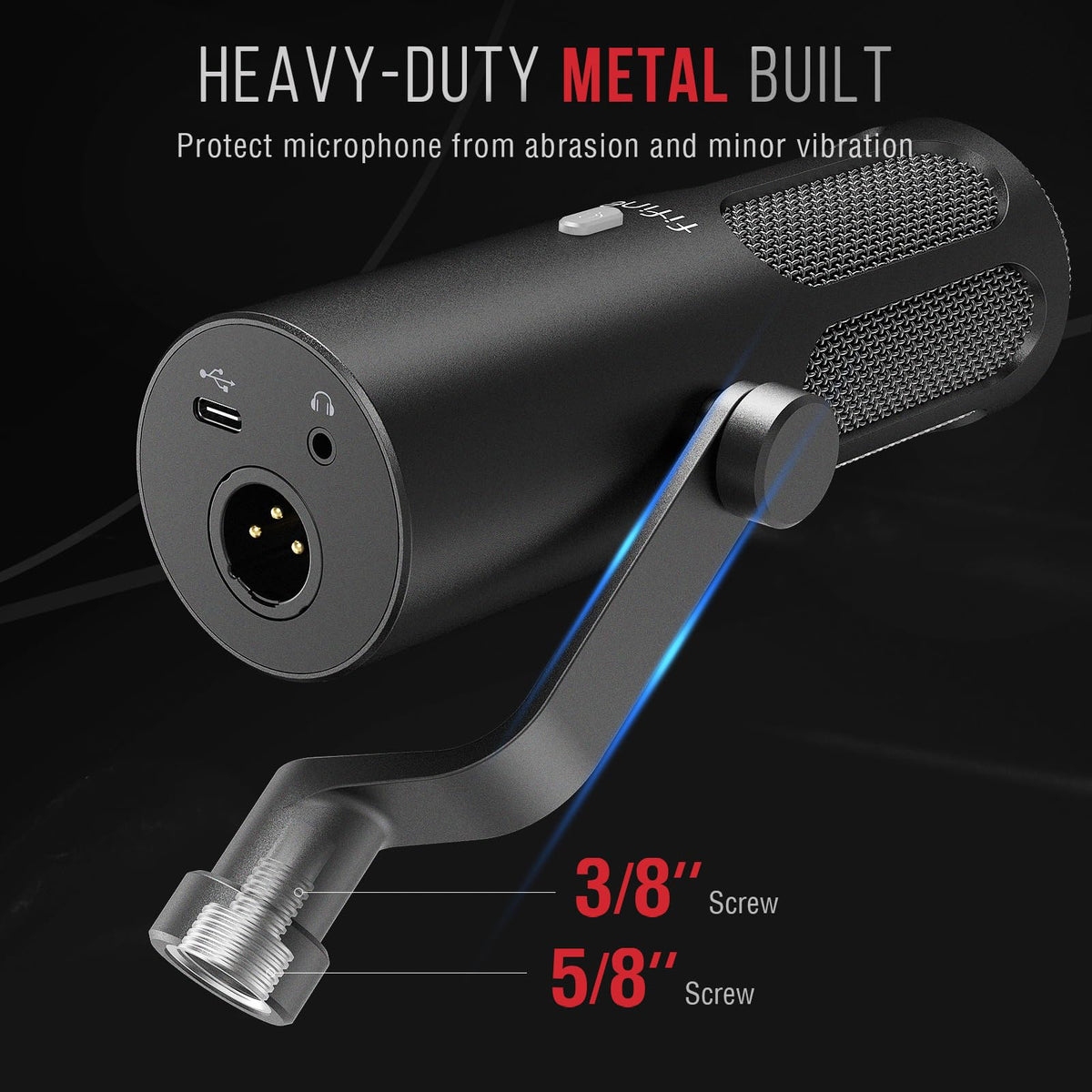 XLR USB Dynamic Microphone F560