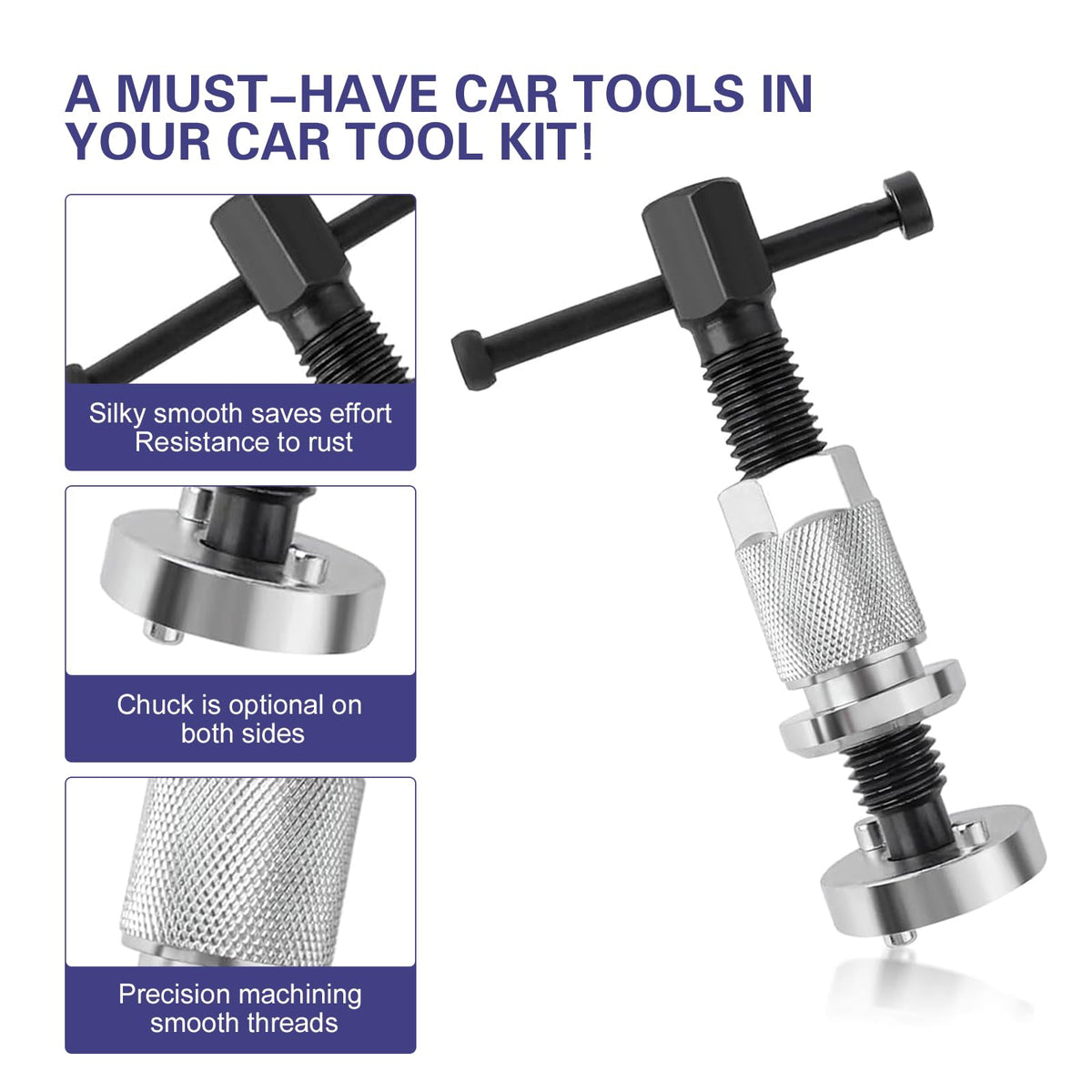 Disc Brake Caliper Tool Set with 2 Adapters S7849