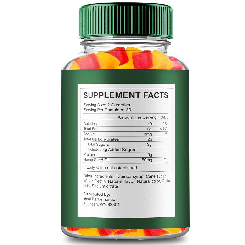 60 Gummies Hemp Gummies T765