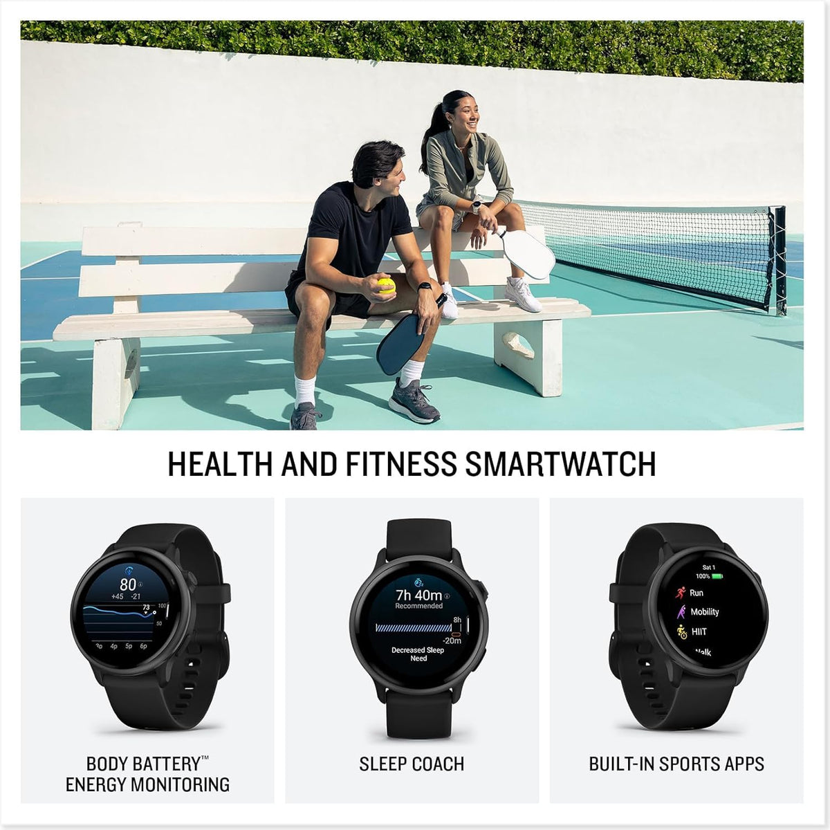 GPS Smartwatch with AMOLED Display Y291324
