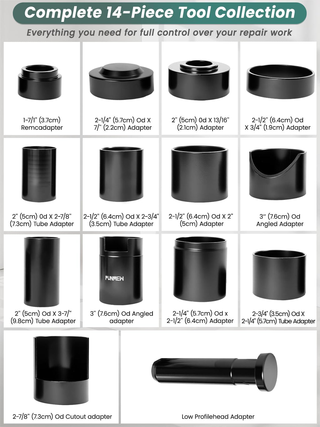 14 Piece Ball Joint Service Adapter Set D9567