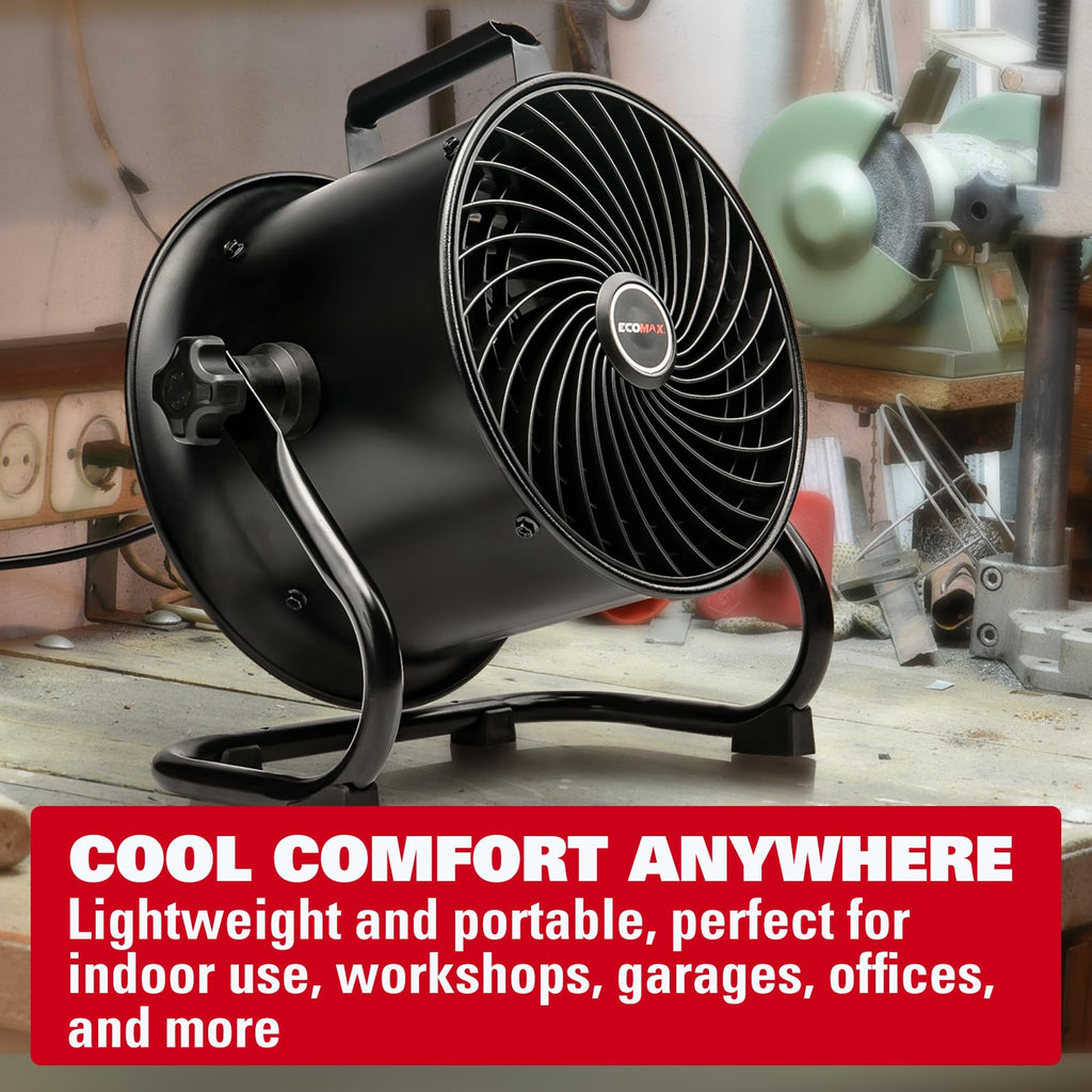 10 Inch High Velocity Drum Fan U8378
