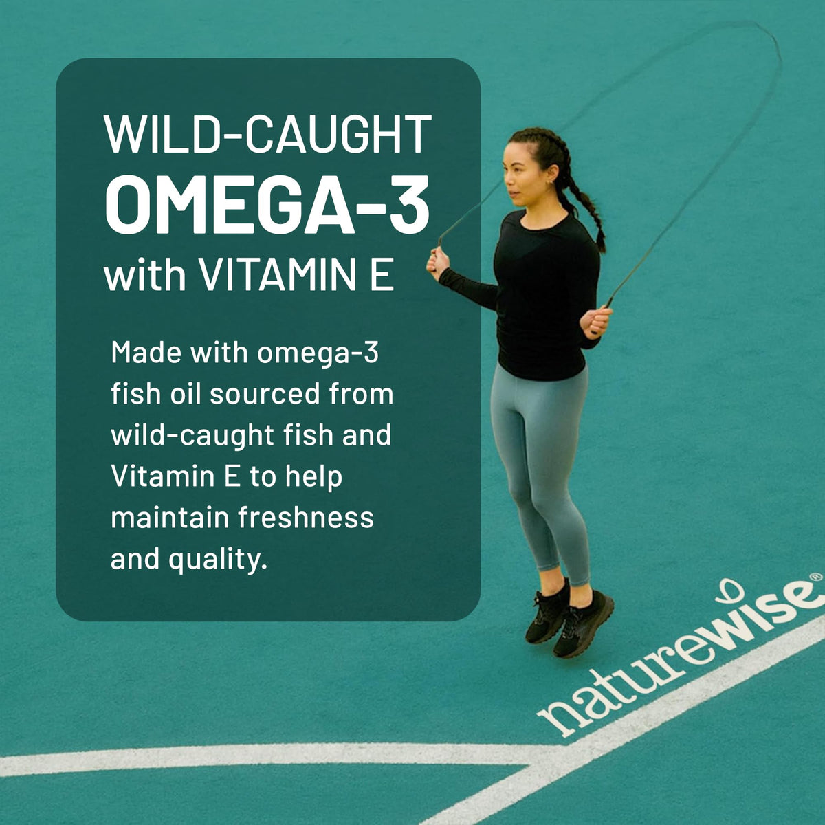Omega 3 Fish Oil Supplement 1000mg 600 EPA 400 DHA Lemon Flavor 60 Softgels H695669