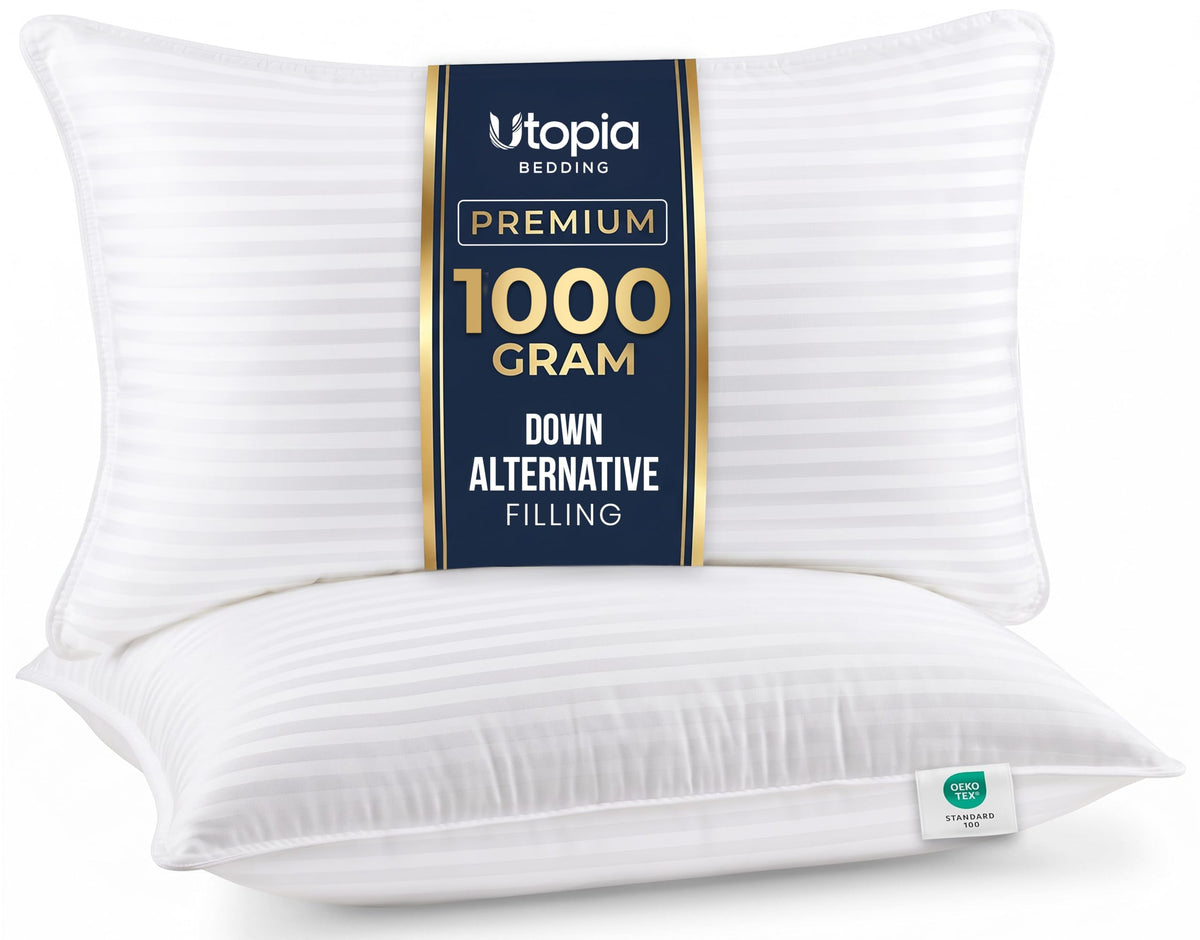 Queen Size Set of 2 Bed Pillows I9098