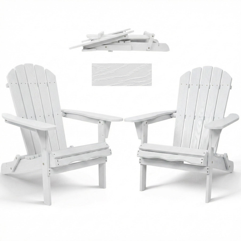 Folding Solid Cedar Wood Outdoor Chair U7659
