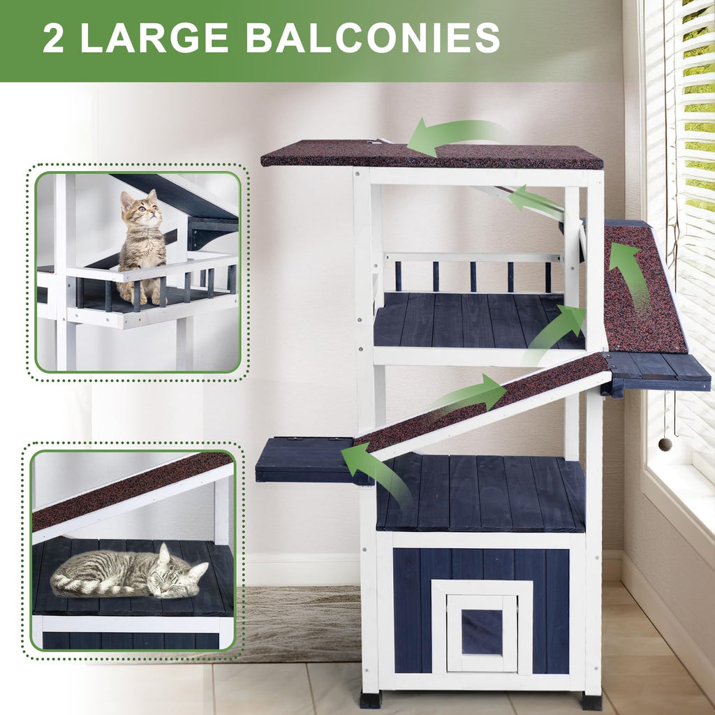 Weatherproof Outdoor Cat Tree G204921