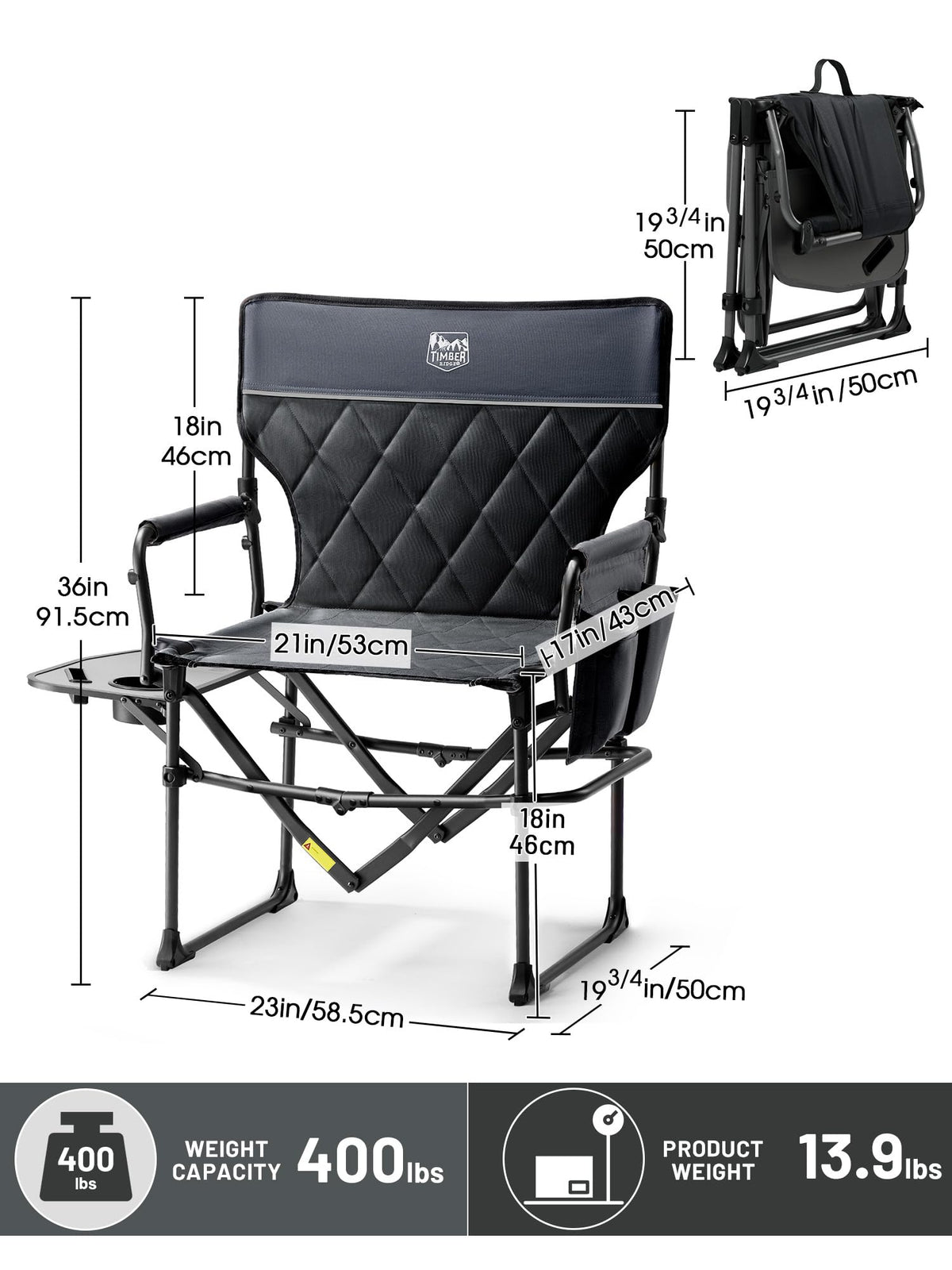 Heavy Duty Camping Chair Q491