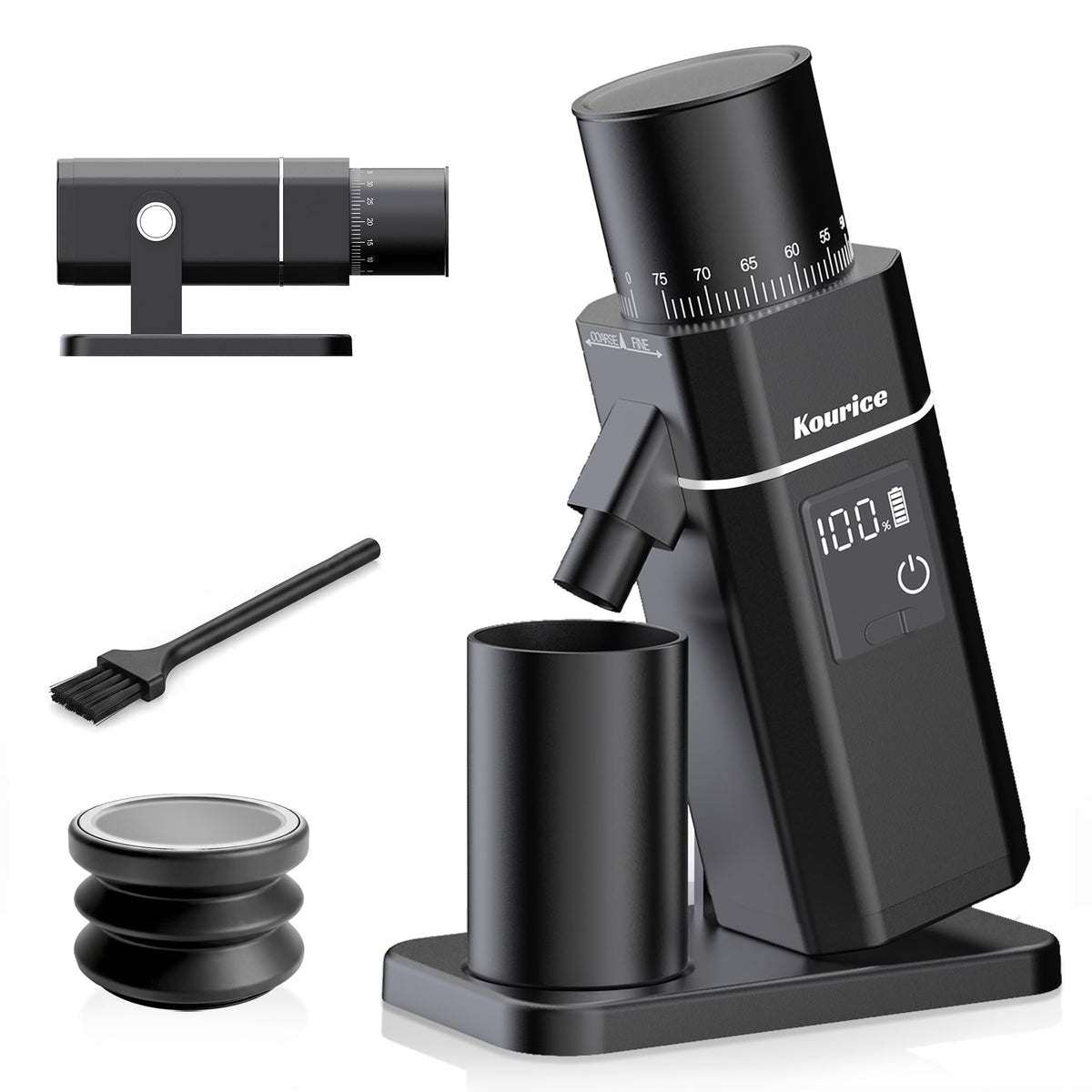 Electric Burr Coffee Grinder with 75 Settings M125