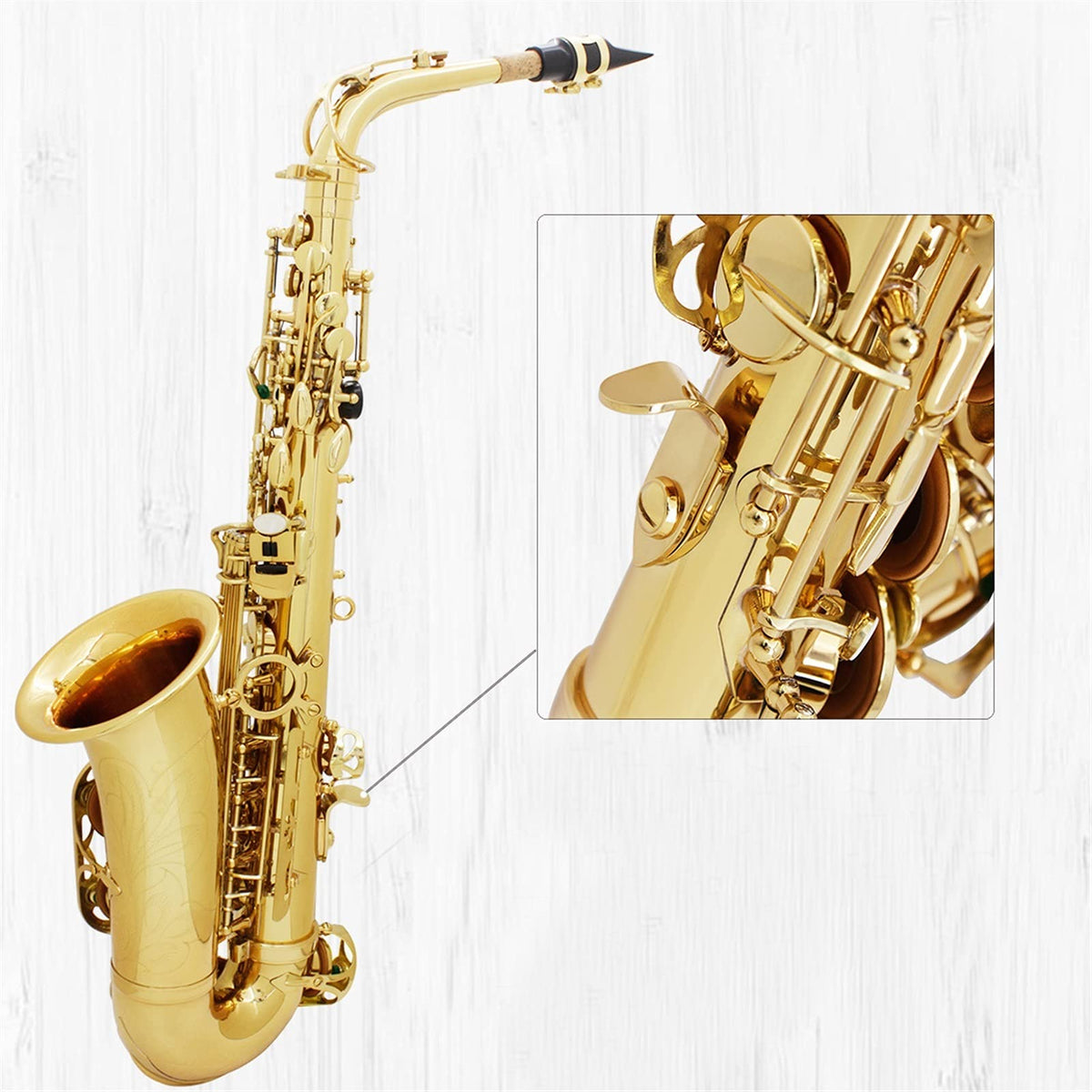 Alto Saxophone Brass Instrument E129