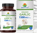 Organic Garlic 1500mg 90 Vegetarian Tablets V31986