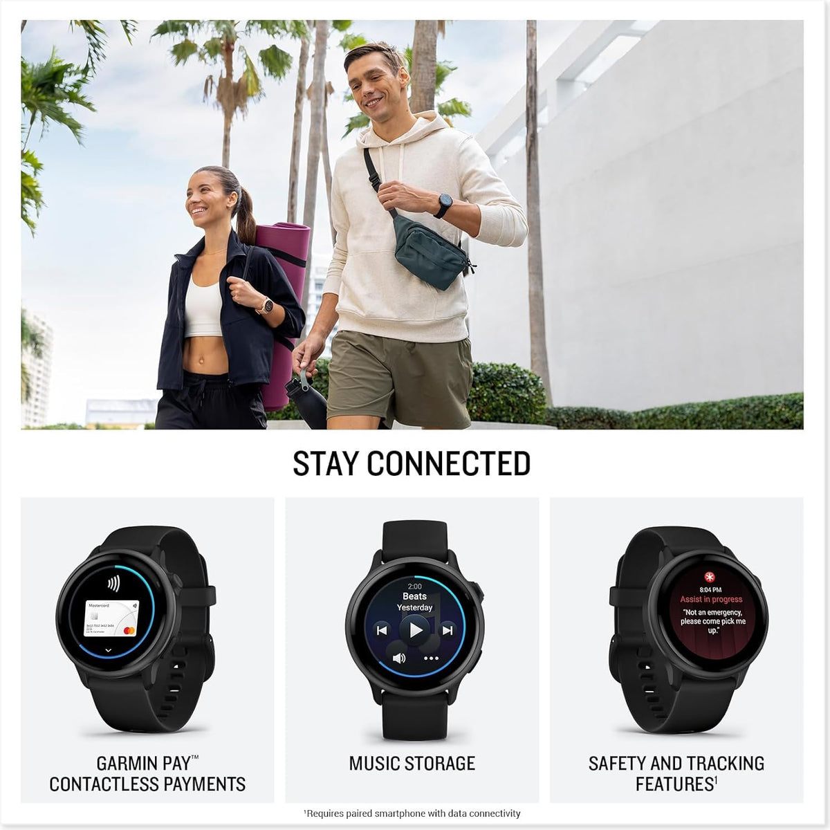 GPS Smartwatch with AMOLED Display Y291324